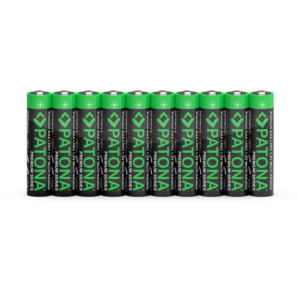 Baterija sarma AAA/LR03 1,5V-10gab PATONA Premium
