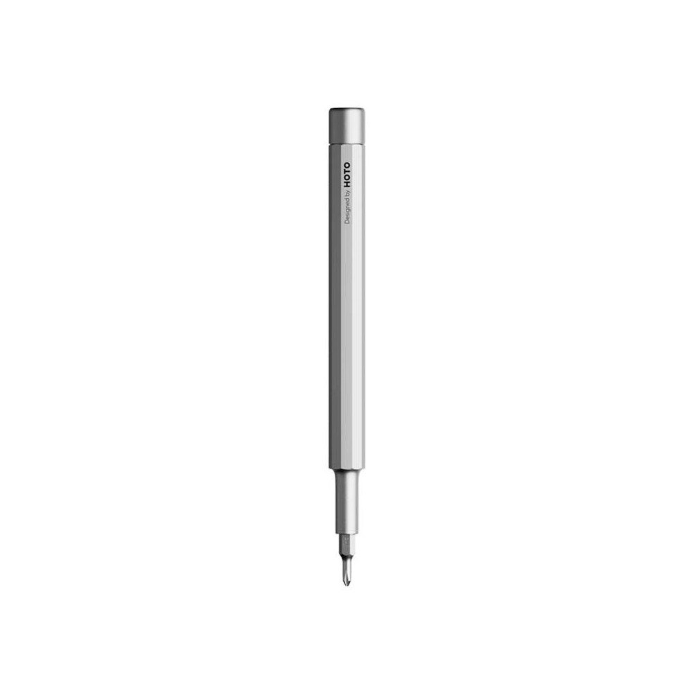 Pocket precision screwdriver and fountain pen 5-in-1 HOTO QWLSD013 (silver)