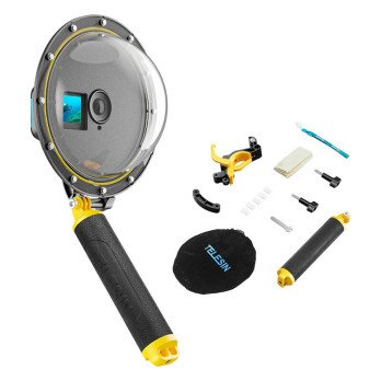 TELESIN zemudens korpuss prieks DJI Action 3/4/5