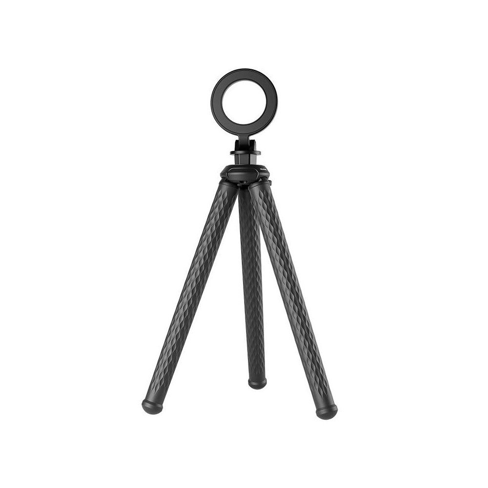 TELESIN elastigs stativs talruniem (melns)