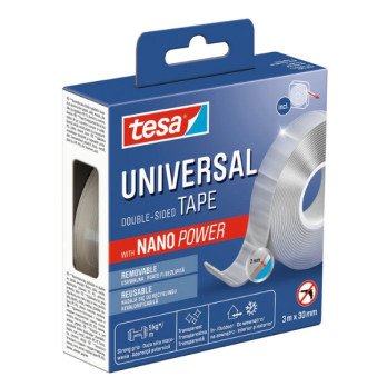 DIVPUSEJA MONTAZAS LENTE UNIVERSAL-TAPE/NANOPOWER/3X30 TESA