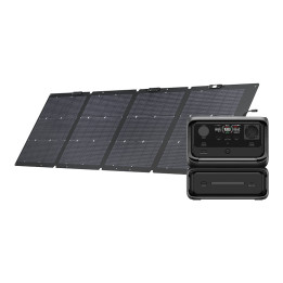 Электростанция EcoFlow River 3 Max с комплектом солнечных панелей 220W (R3MAX-220W-SB)