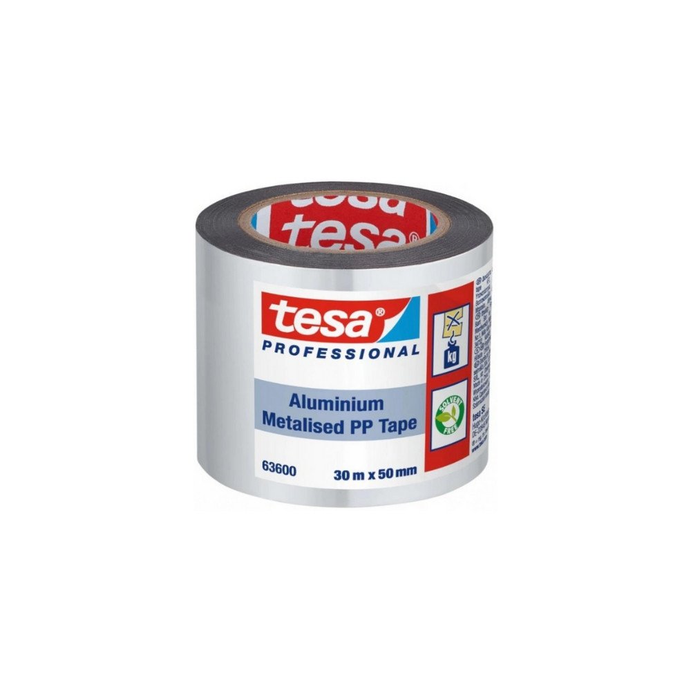 ALUMINUM METALISED TAPE ALUMINIUM-METALISED-PP/TAPE TESA