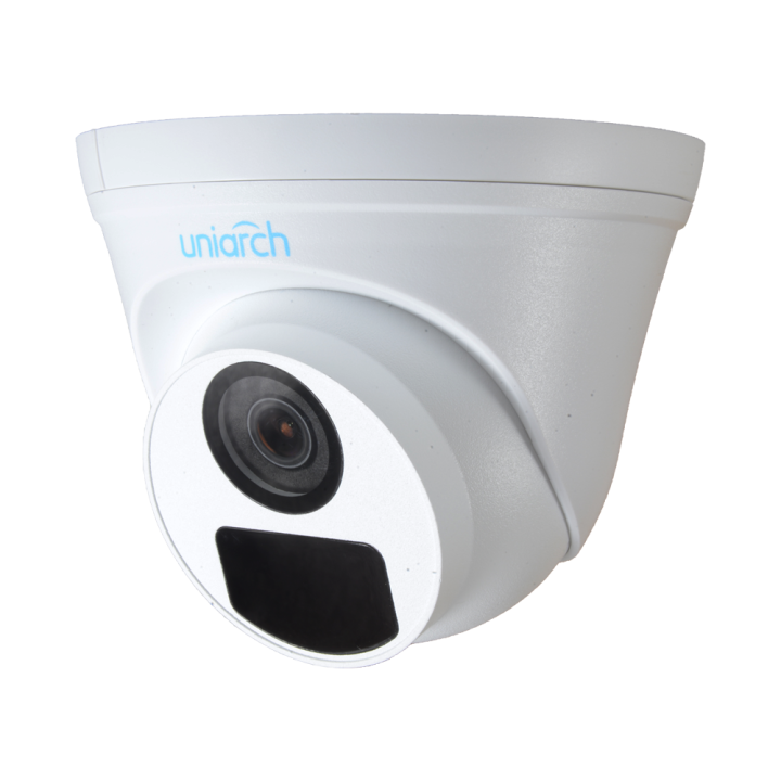 UNIARCH UV-IPC-T122-PF40 2MP Turret IP Camera with PoE and Wi-Fi, IP67, 30m IR