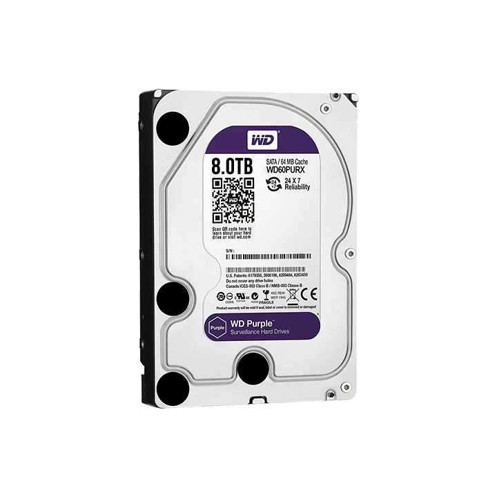 Western Digital HD8TB 8TB Surveillance HDD
