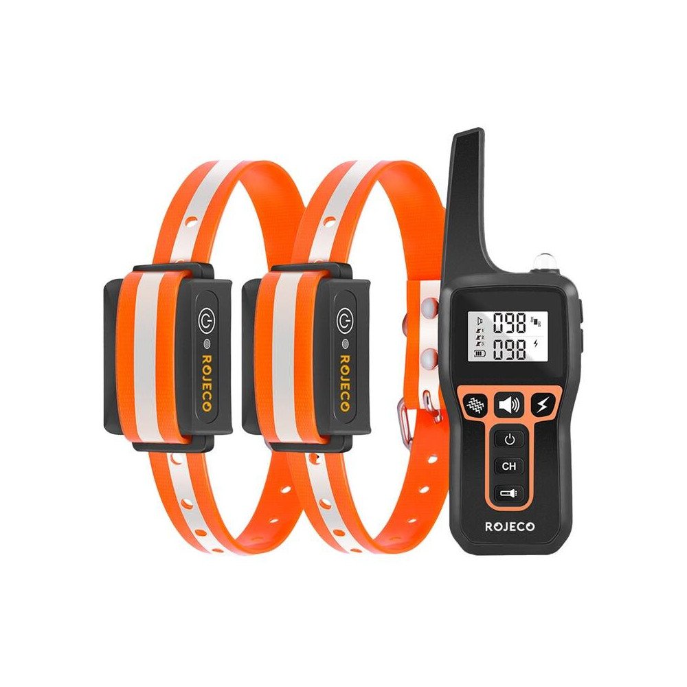 Rojeco PD5291000m sunu apmacibas kaklasiksna ar 2 kakla siksnam