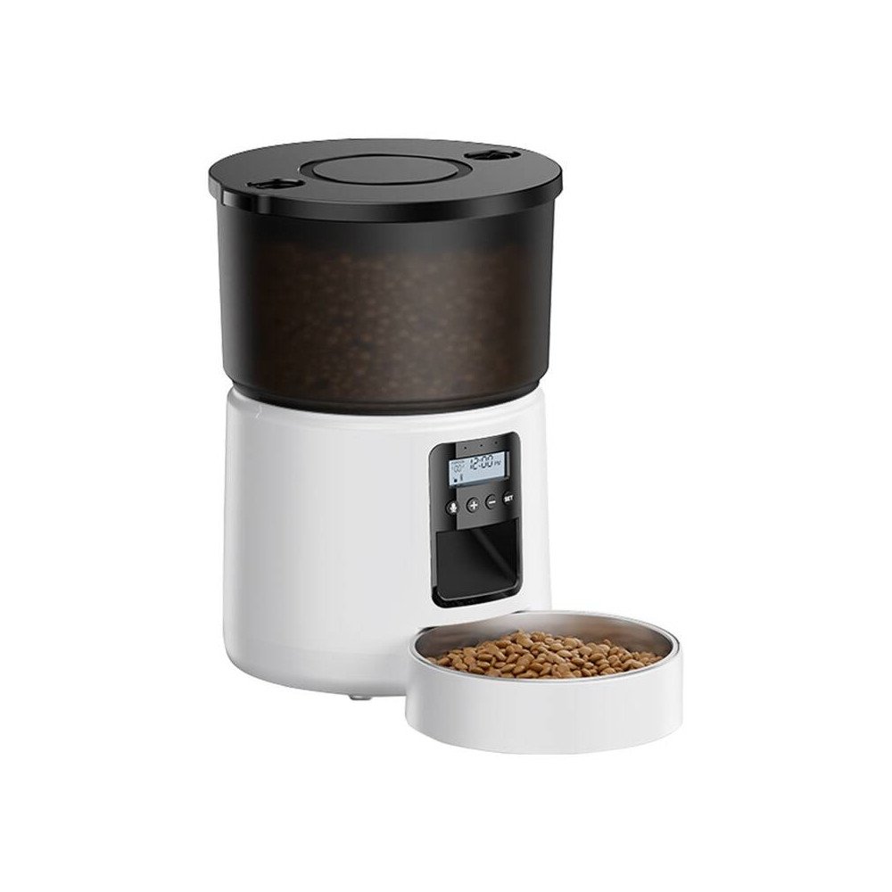 Rojeco 3L Automatic Feed Dispenser Button Version (White)