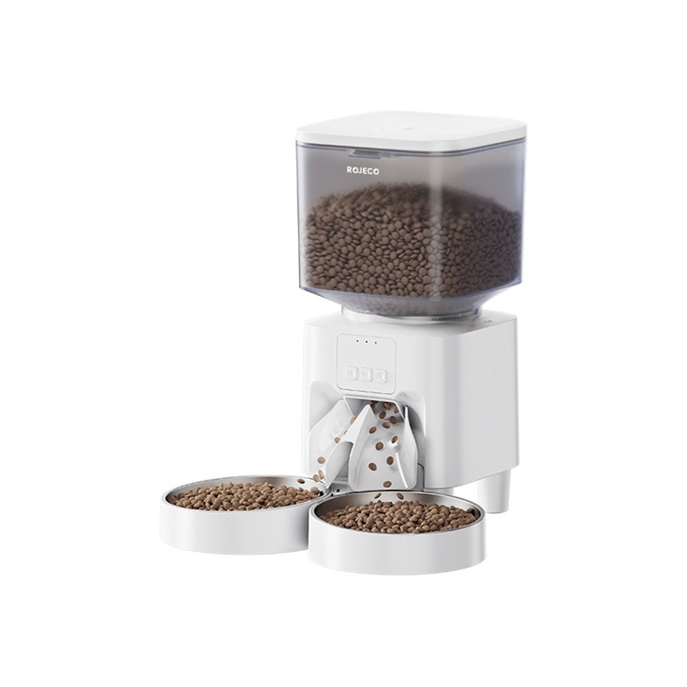 Rojeco 4.5L automaattinen lemmikkielainten syottolaite WiFi-versio Dou