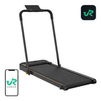 UREVO Strol 2E Smart 2-in-1 elektriskais skrejcelins (melns)