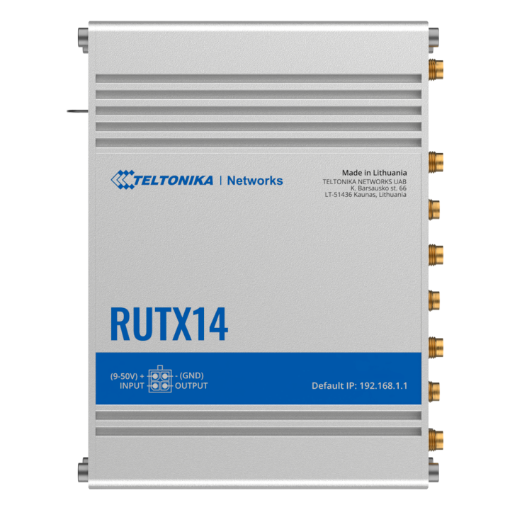 Teltonika TK-RUTX14 Gigabitu Wi-Fi AC maršrutētājs