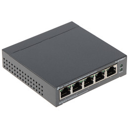TP-LINK TL-SF1005LP 5 portu 10/100 Mbps nepārvaldīts PoE slēdzis ar 4 PoE portiem, 56W budžets