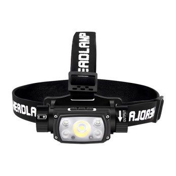 Superfire HE11 otsalamppu taskulamppu, 640 lm, 20 W, 6 tilaa, 100 m