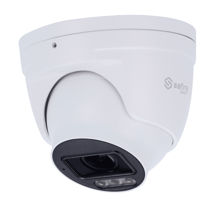 SAFIRE SMART SF-IPT511ZA-6E1-DL 6MP torņa IP kamera ar duālo apgaismojumu, PoE un Wi-Fi, IP67, 50m IR