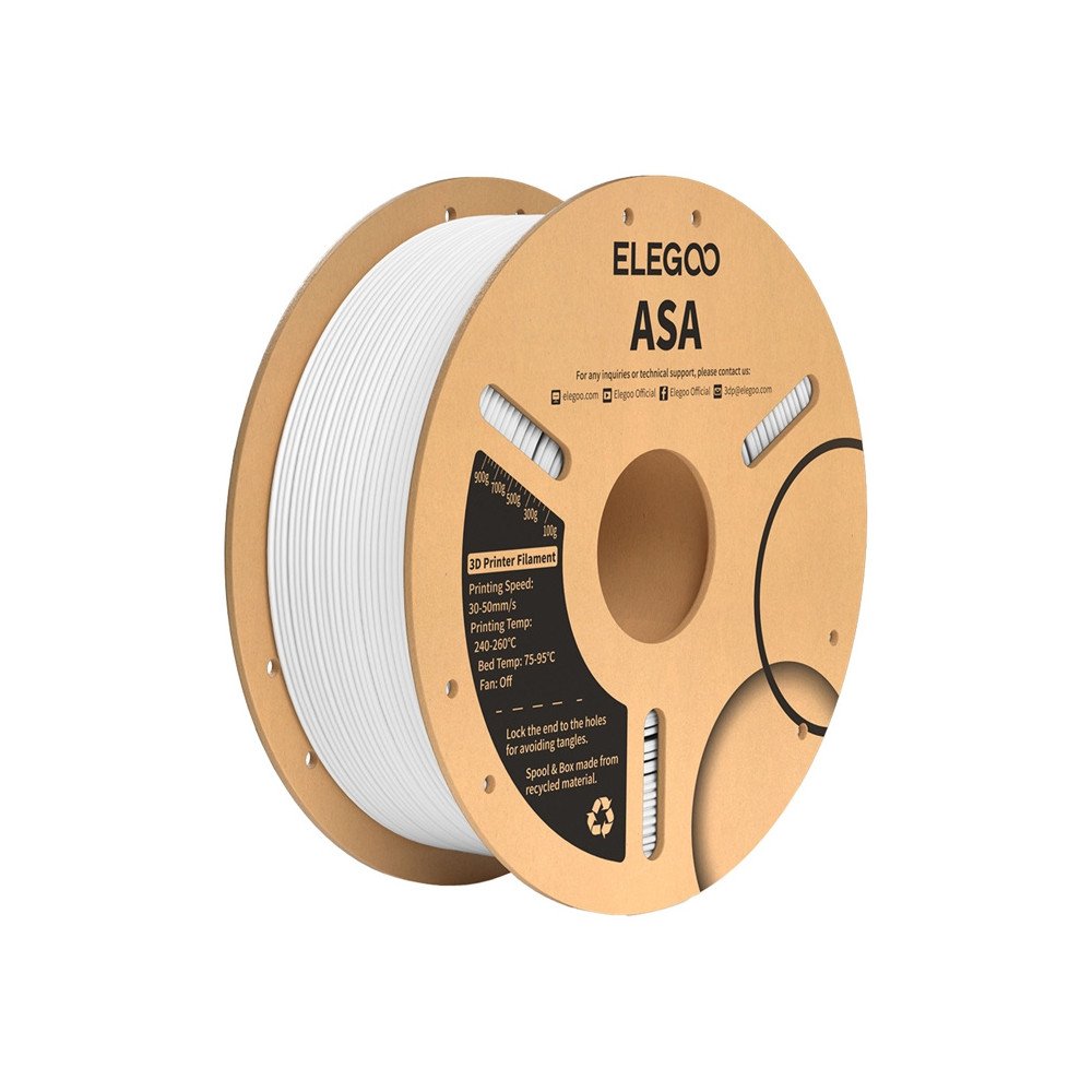 ASA ELEGOO kveldiegs (balts)