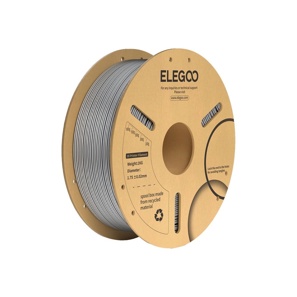 ELEGOO PLA+ siulas (zvaigzdes pilkas)