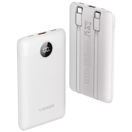 VEGER VG-W1170-W Power Bank 5001 mAh White