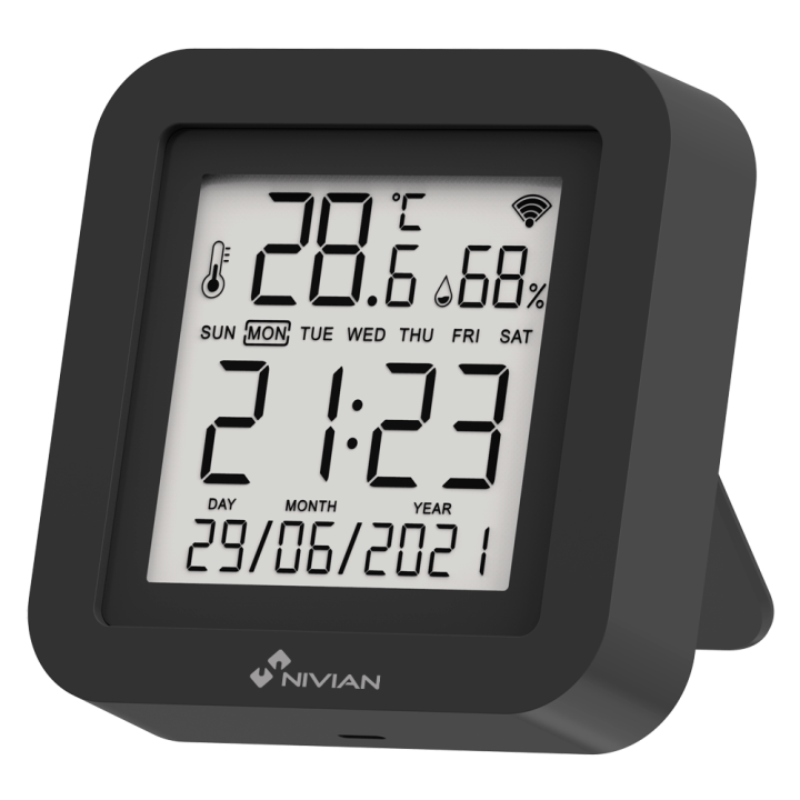 NVS-TEMPHUMIR-W NIVIAN RETAIL Temperature & Humidity Sensor