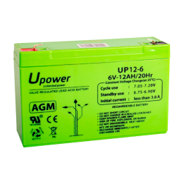 MASTER BATTERY BATT-6012-U 6V Battery / Powerbank