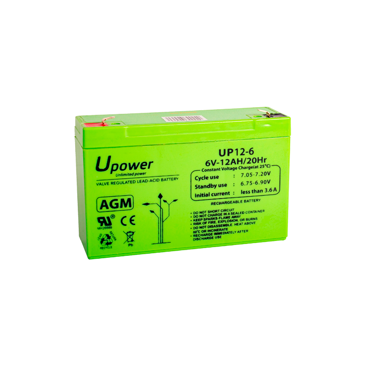 MASTER BATTERY BATT-6012-U 6V аккумулятор