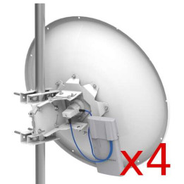 Mikrotik mANT30 PA 4gab. (RTB-MTAD-5G-30D3-PA-4) 5GHz virziena antena