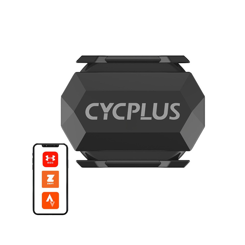 Kadentsikiiruse andur Cycplus C3 - uhildub Wahoo, Zwifti, Endomondo, Mapmyride jne.