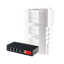 SAFIRE SF-POEXT5GE1GE-1BT-OUT PoE pagarinātājs Gigabitu IP67