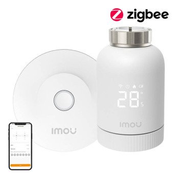 IMOU KIT-TRV1-EU-2 ZigBee termostaadipea komplekt 6 adapteri ja luusiga
