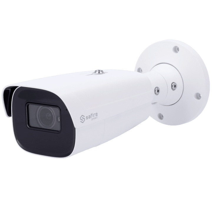 SAFIRE SMART SF-IPB585ZA-6I1 6MP Bullet IP kamera su PoE, Wi-Fi, IR 70m, IP67, įmontuotu mikrofonu