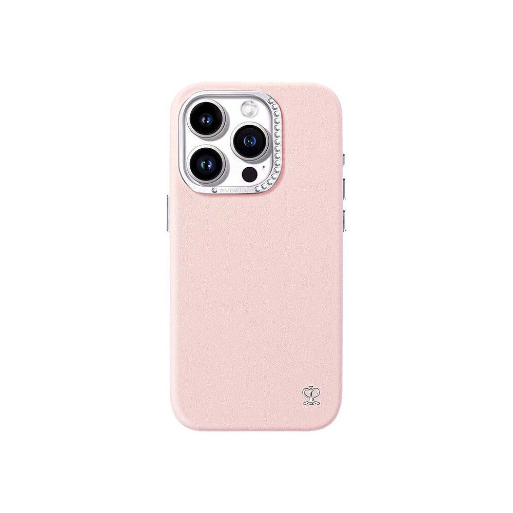 Joyroom PN-14F2 zvaigznotais korpuss talrunim iPhone 14 Pro (roza)
