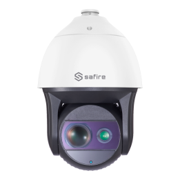 SAFIRE SF-IPSD9950TA-2Y-L800 50x Optical Zoom IP67 PTZ Speed Dome Camera with PoE and Wi-Fi