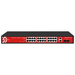 SAFIRE SF-SW2824HIPOE-GF-300-V2 Managed PoE Switch 21 Ports Gigabit