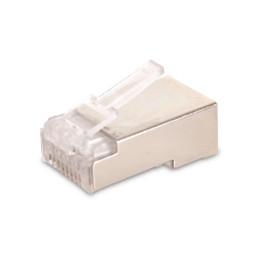 Коннектор GETFORT RJ45 Cat5e экранированный 8P8C (100 шт)