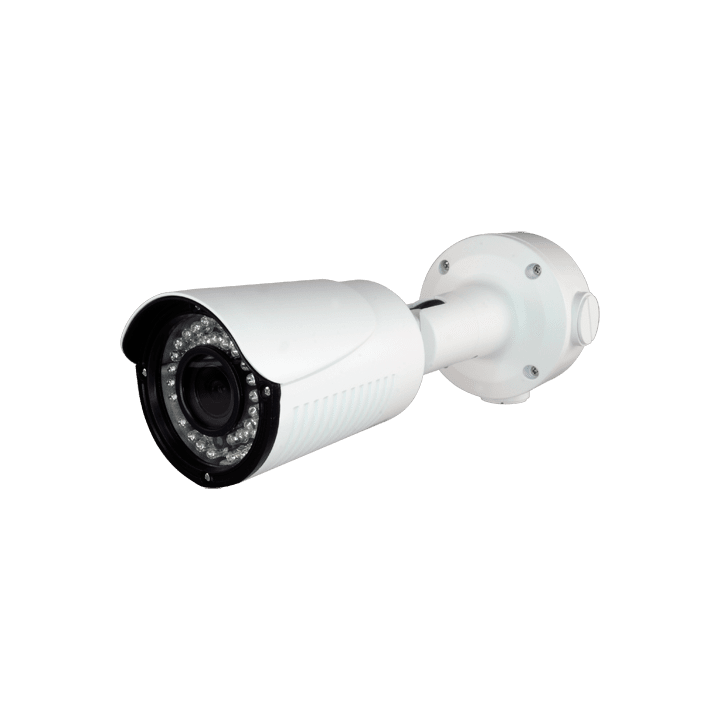 MARCA BLANCA CV127ZKIB-F4N1 2MP Bullet IP Camera with PoE, IP66, 35m IR, Varifocal 2.8-12mm
