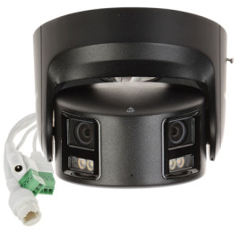 Камера Hikvision DS-2CD2387G2P-LSU/SL(4MM)(C)BLACK ColorVu Panoramic IP, 7.4 MP, 2x4mm