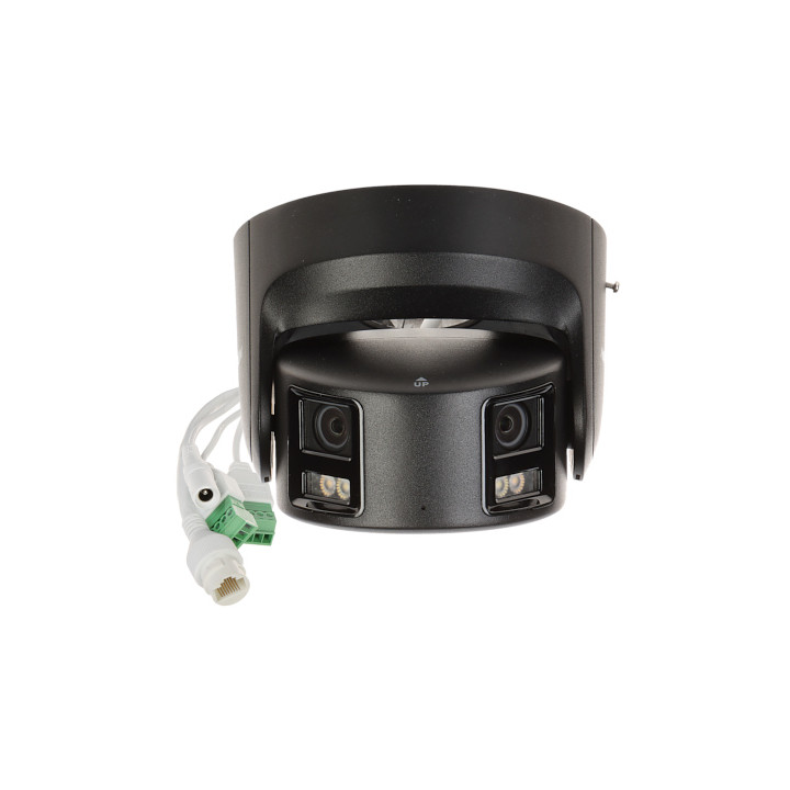 Камера Hikvision DS-2CD2387G2P-LSU/SL(4MM)(C)BLACK ColorVu Panoramic IP, 7.4 MP, 2x4mm
