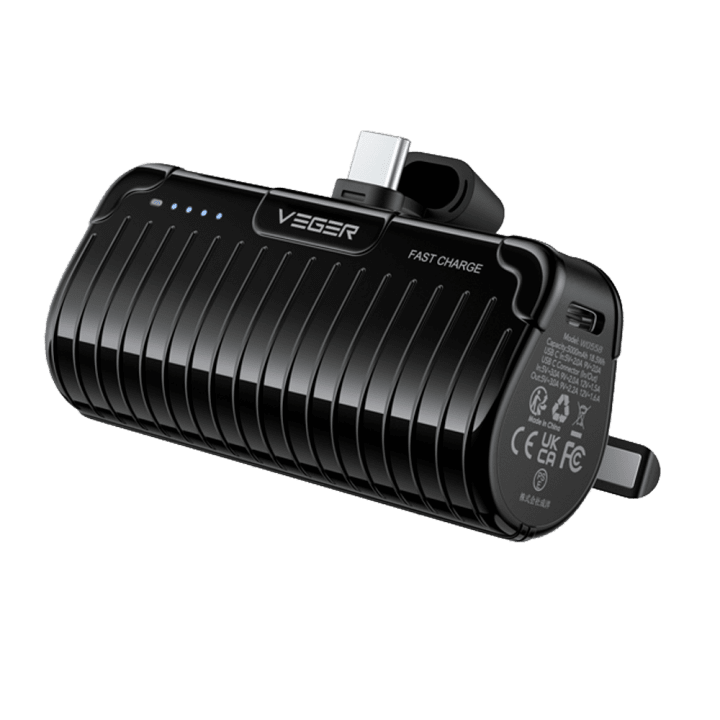 VEGER VG-W0558 Powerbank 5000 mAh Black