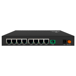 VSOL VSOL-V2808-8GL-PSE pārvaldīts PoE slēdzis 8 porti Gigabitu