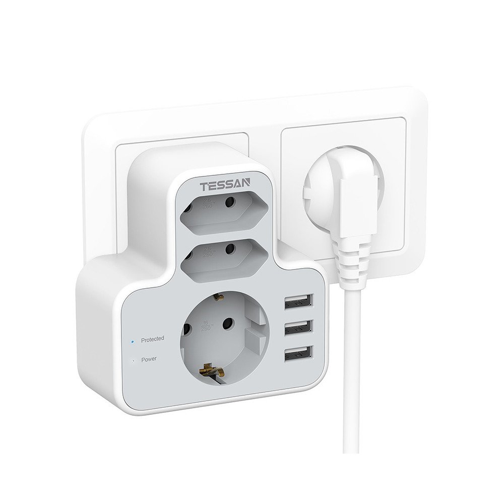 Tessan wall socket TS-327