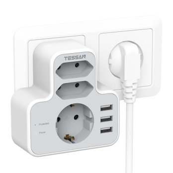 Tessan wall socket TS-327