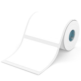 Termines etiketes Niimbot lipdukai 80x50 mm - 560 vnt. Baltas