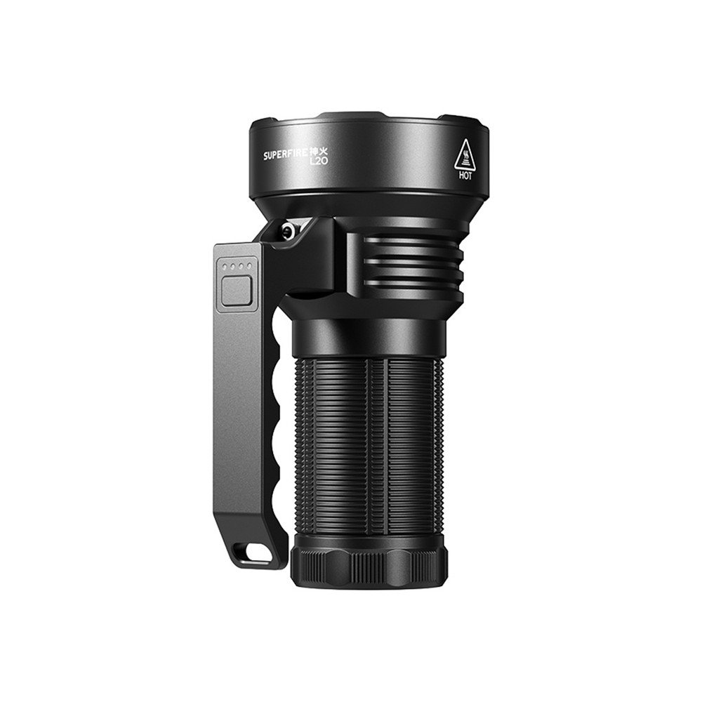 Superfire L20 taskulamp, 5000lm, USB-C