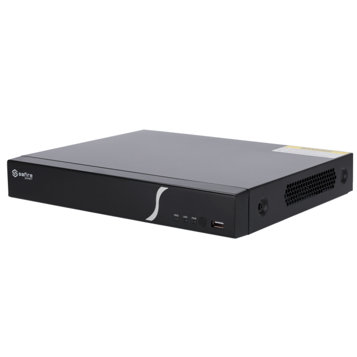SAFIRE SMART SF-NVR6108-B2 8CH 8MP PoE NVR