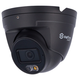 SAFIRE SMART SF-IPT020A-4E1-DL-GREY 4MP bokštelis IP kamera su PoE, Wi-Fi, dvigubu apšvietimu, IP67