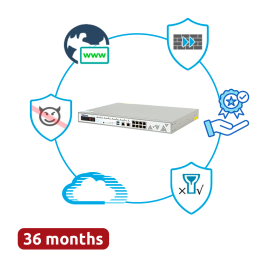 HILLSTONE HILL-A2600-PPRM-36 Межсетевой экран 1U 8 портов Gigabit