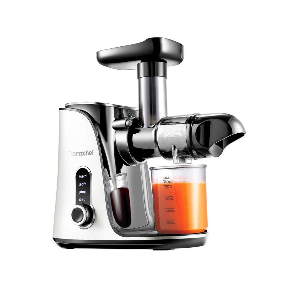 AMZCHEF GM3001-WT aeglase kiirusega mahlapress (valge)