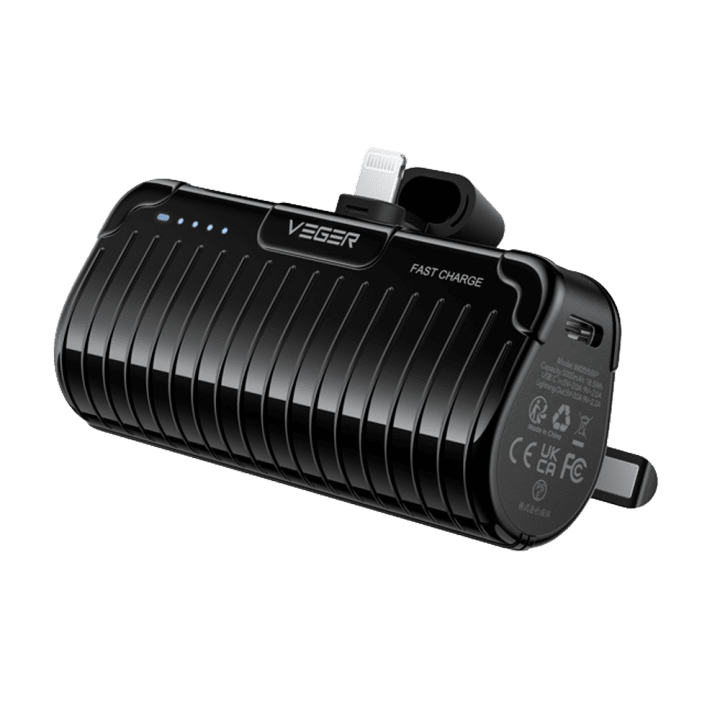 VEGER VG-W0558P 5000mAh Powerbank Black