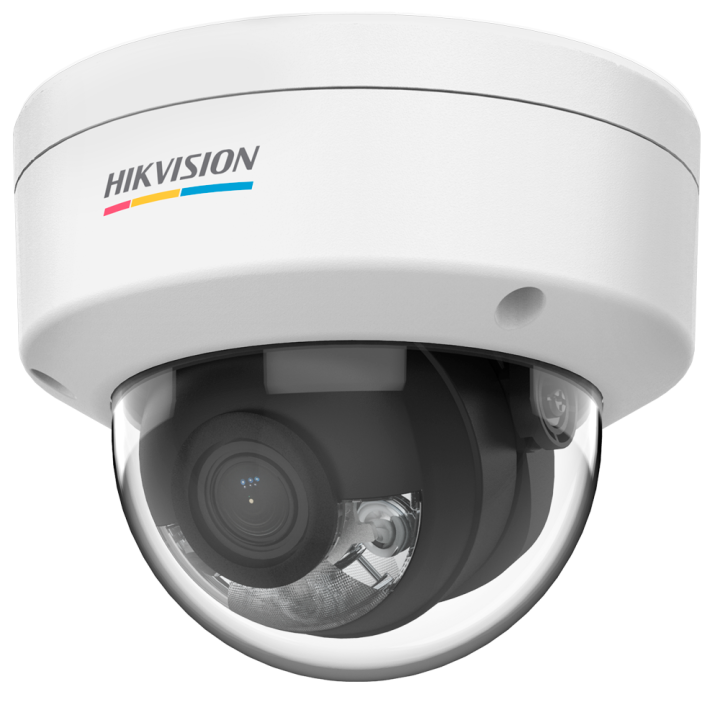 HIKVISION VALUE DS-2CD1147G2-LUF(2.8mm) 4MP IP Dome Camera with PoE, IP67, White Light, 30m IR