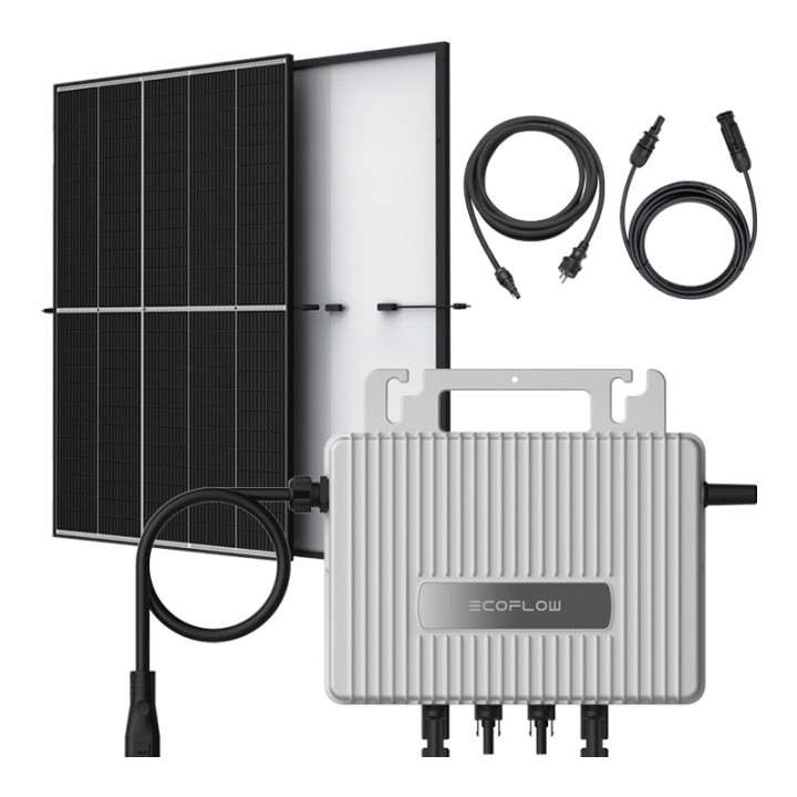 EcoFlow STREAM Easy 800 W Balcony PV Kit (STREAMS2)