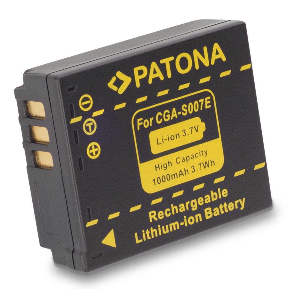 Akumulators Panasonic CGA-S007E Li-Ion 1000mAh Li-Ion