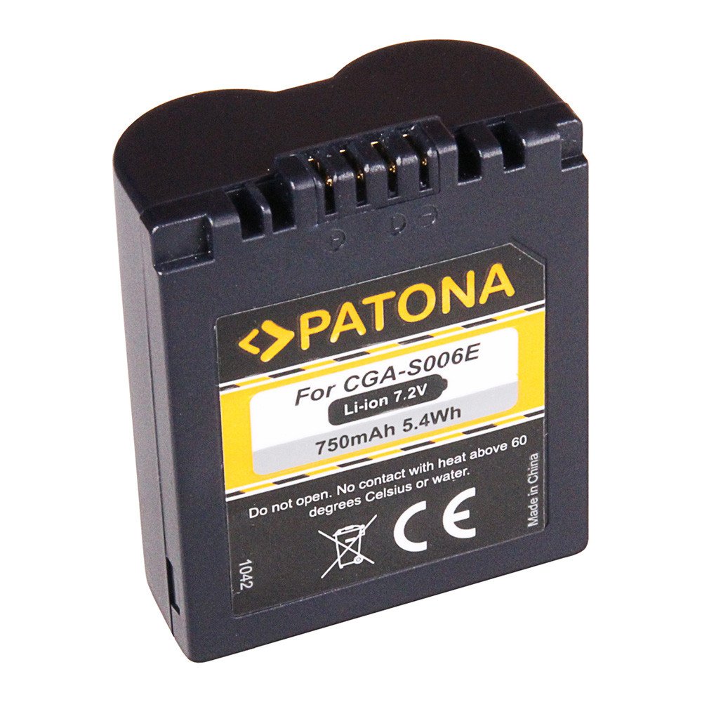 Panasonic CGA-S006E 750 -